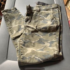 Torrid Skinny Stretch Camo Jeans